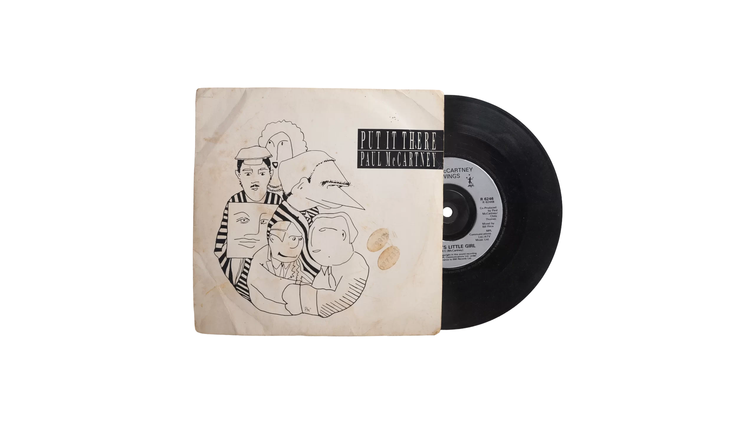 DSC01895 Paul McCartney's Put It There Vinyl 7" 1989 - Image 1