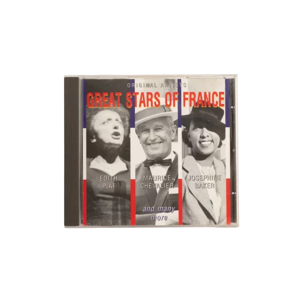 Great Stars Of France Music CD