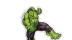 The Invincible Hulk Sticker - Image 3