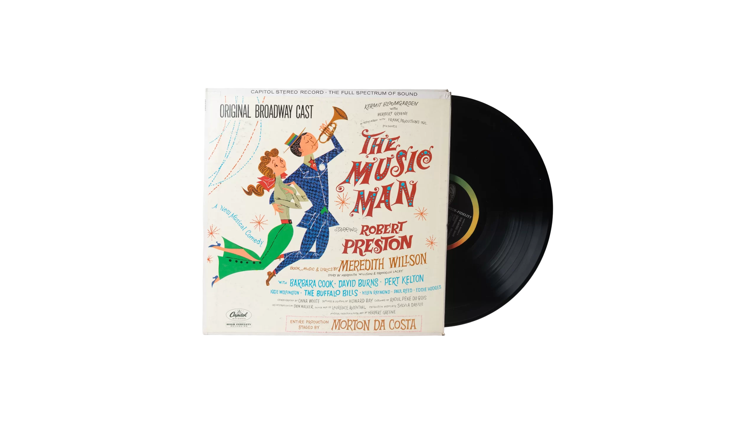 DSC03554 Meredith Willson – The Music Man - Original Broadway Cast 12″ Vinyl - Image 1