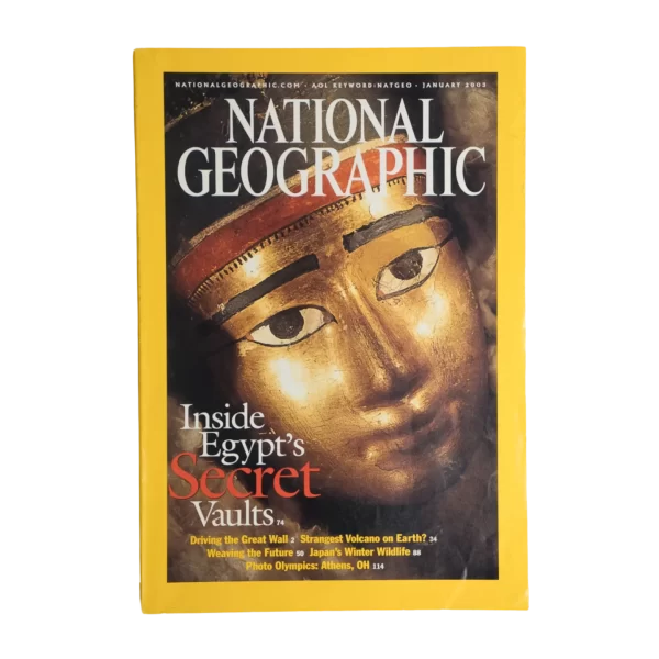Inside Egypt's Secret Vaults – National Geographic Magazine / 2003