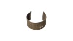 80s Brass Cuff Bracelet - Image 2