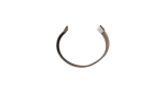 80s Brass Cuff Bracelet - Image 3