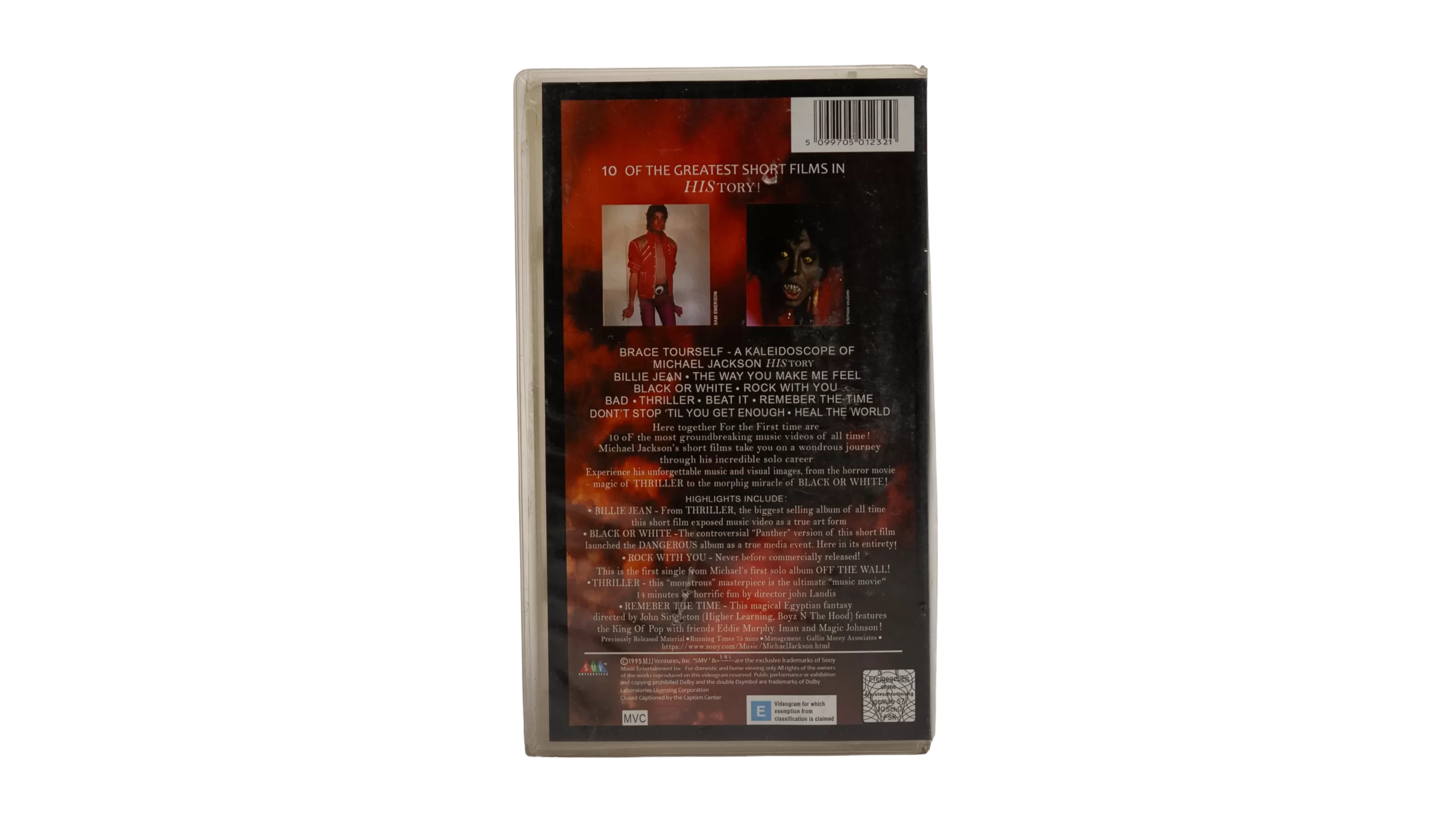 Michael Jackson: Video Greatest Hits – HIStory VHS – Retro Hunts