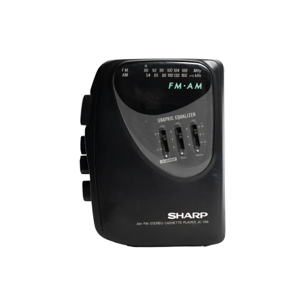 Sharp JC-198 Stereo Cassette Player