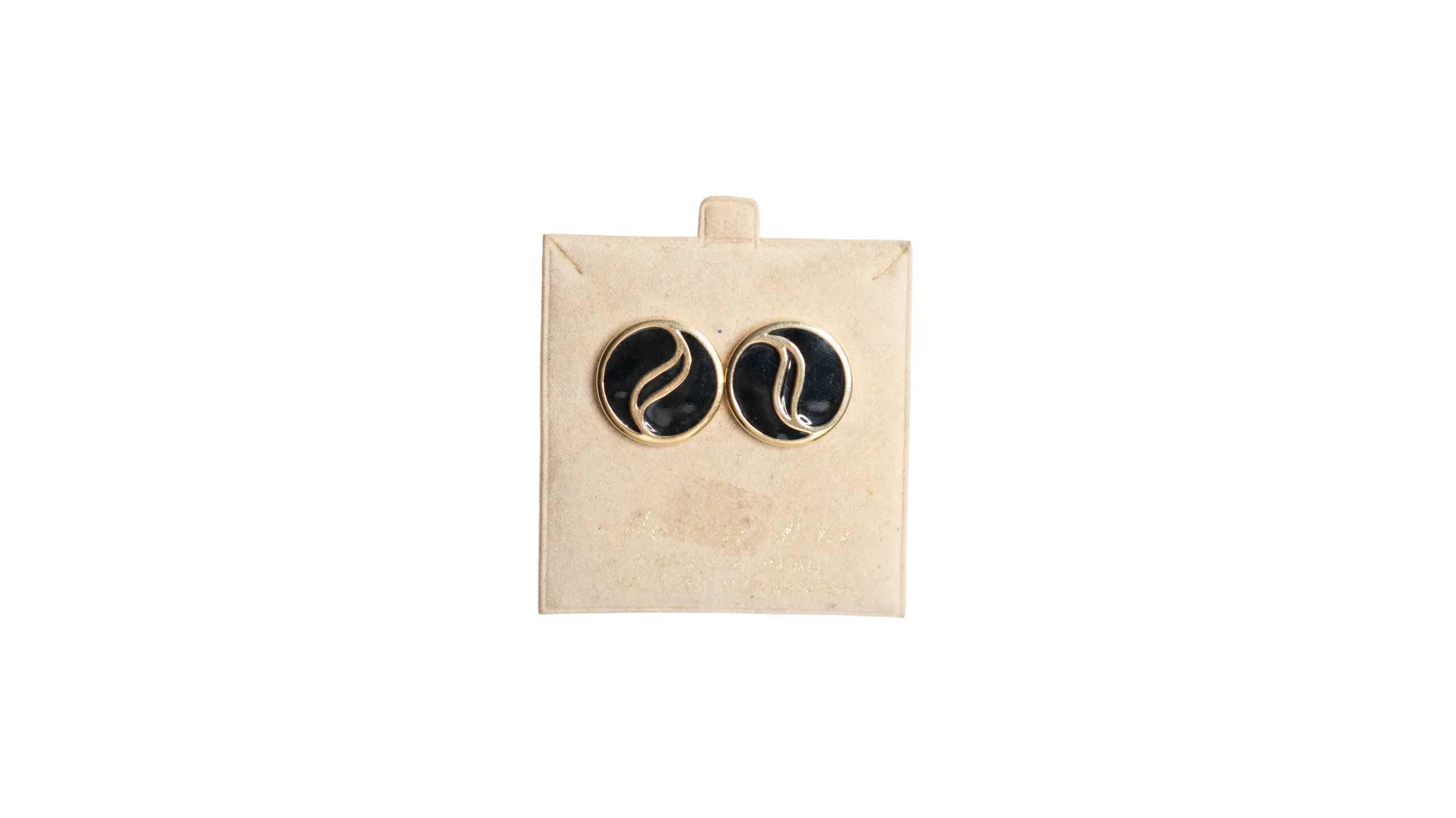 DSC01046 Black Earrings - Image 1
