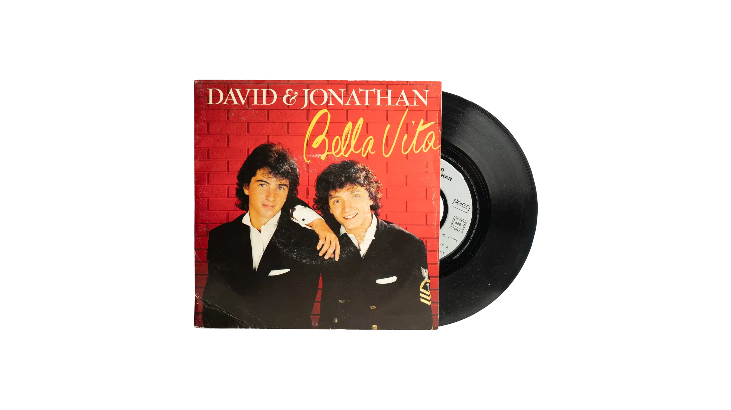 DSC09527 Bella Vita David & Jonathan 7" Vinyl - Image 1