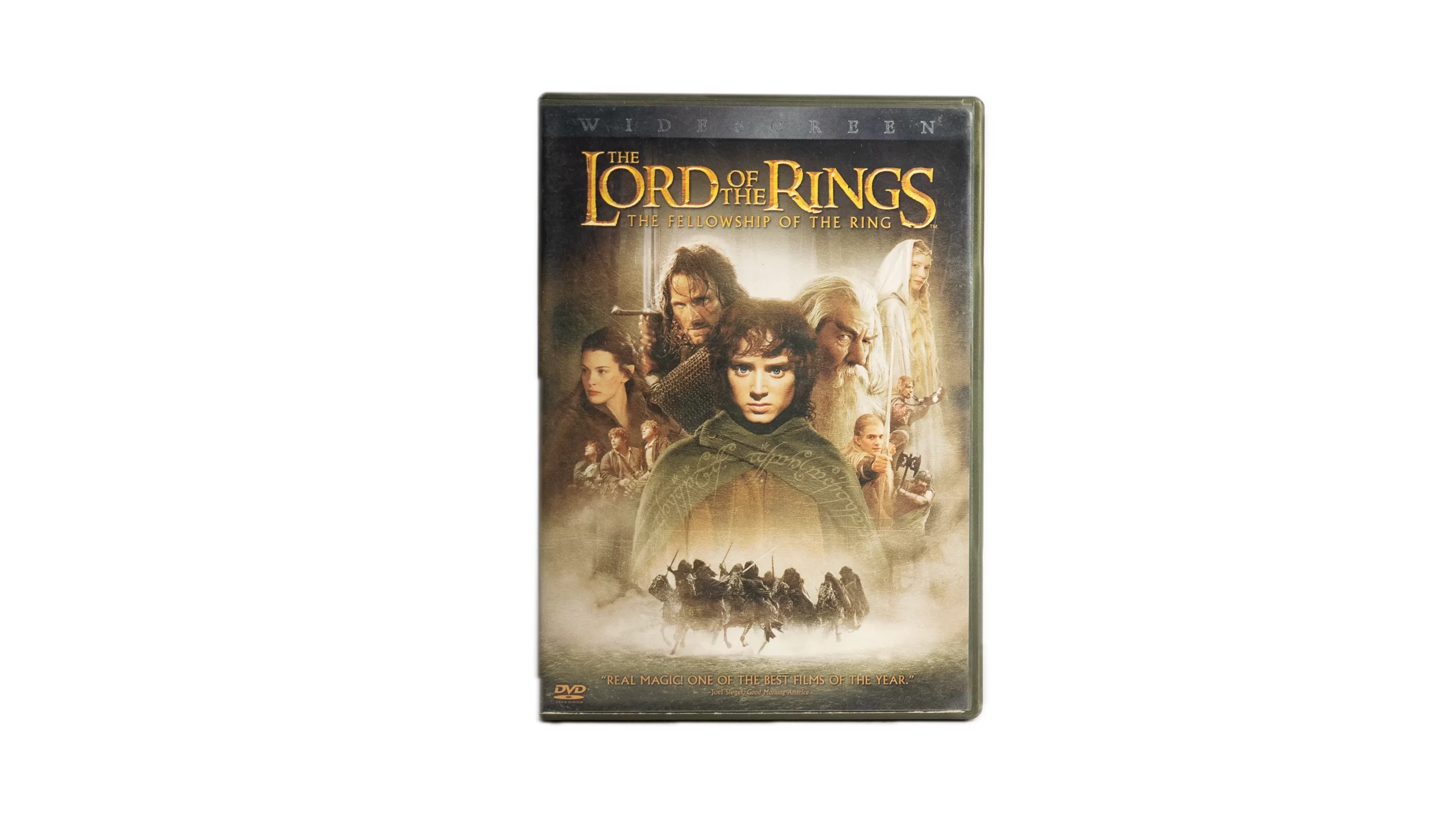 DSC09651 Background Removed The Lord of the Rings: The Fellowship of the Ring DVD - Image 1