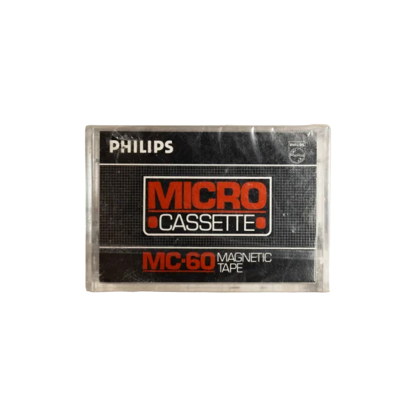 Blank Micro Philips Cassette Tape
