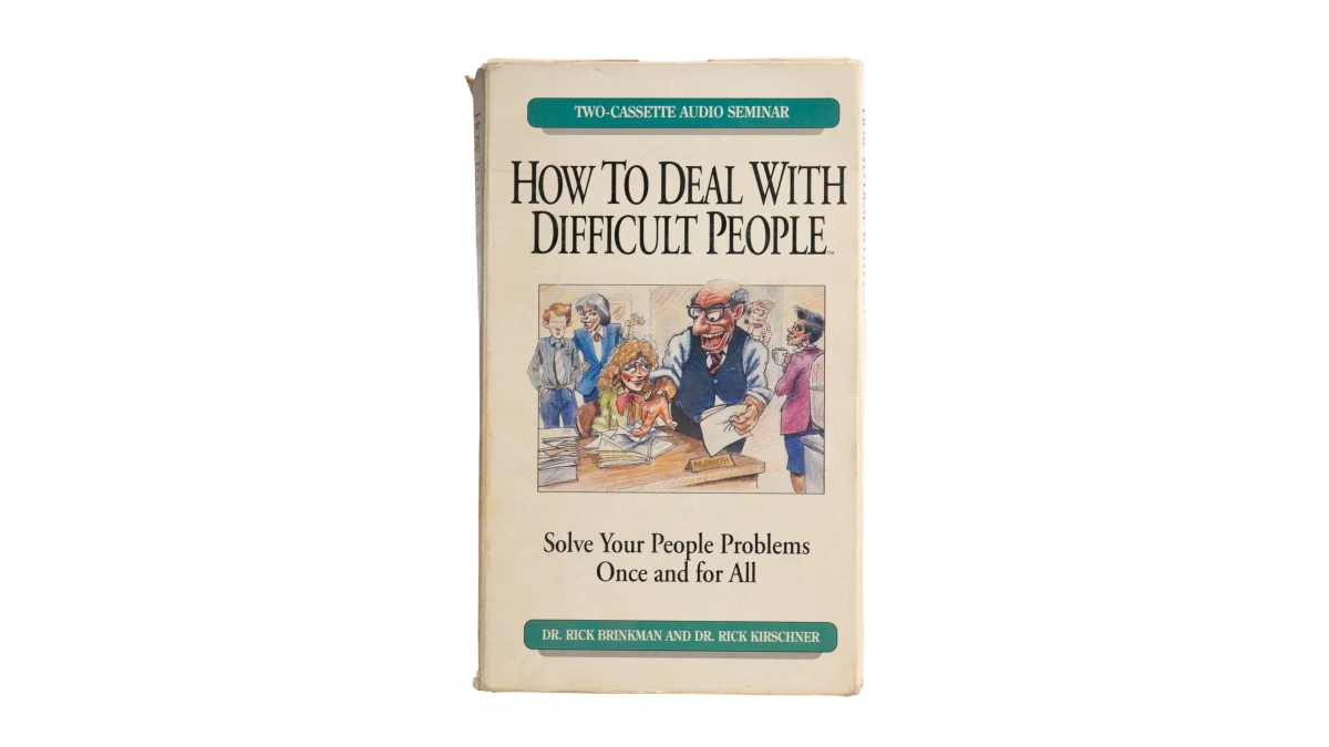 How To Deal With Difficult People Audio Book Retro Hunts