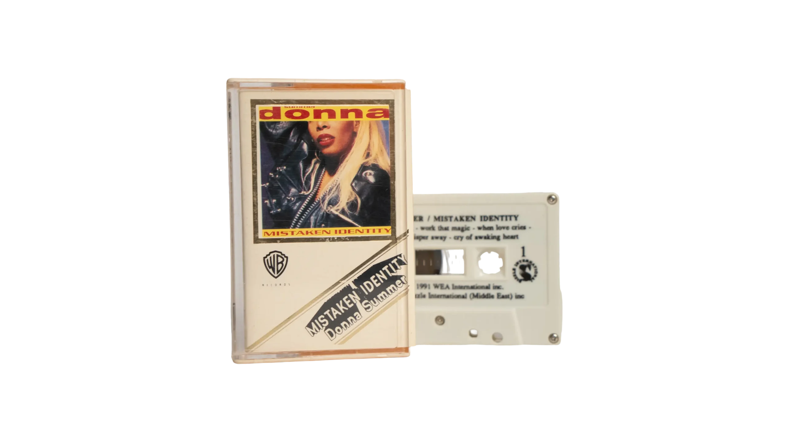 DSC04361 Donna Summer Mistaken Identity Cassette Tape - Image 1