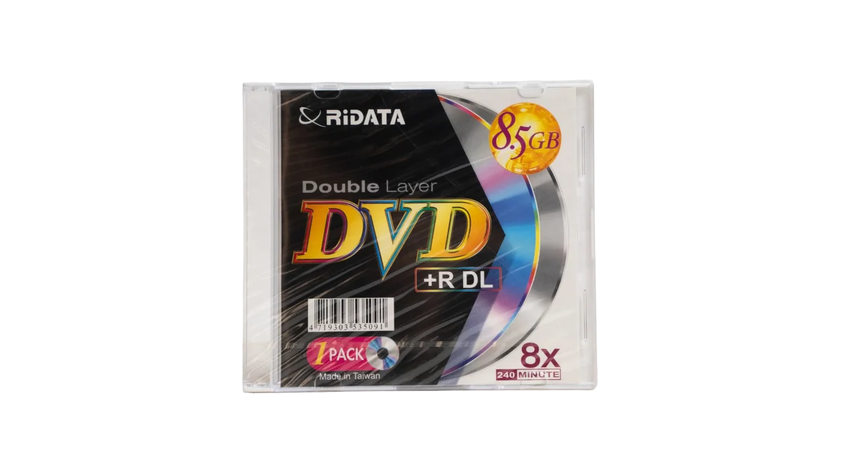 Ridata Double Layer DVD+R DL Disc – Retro Hunts