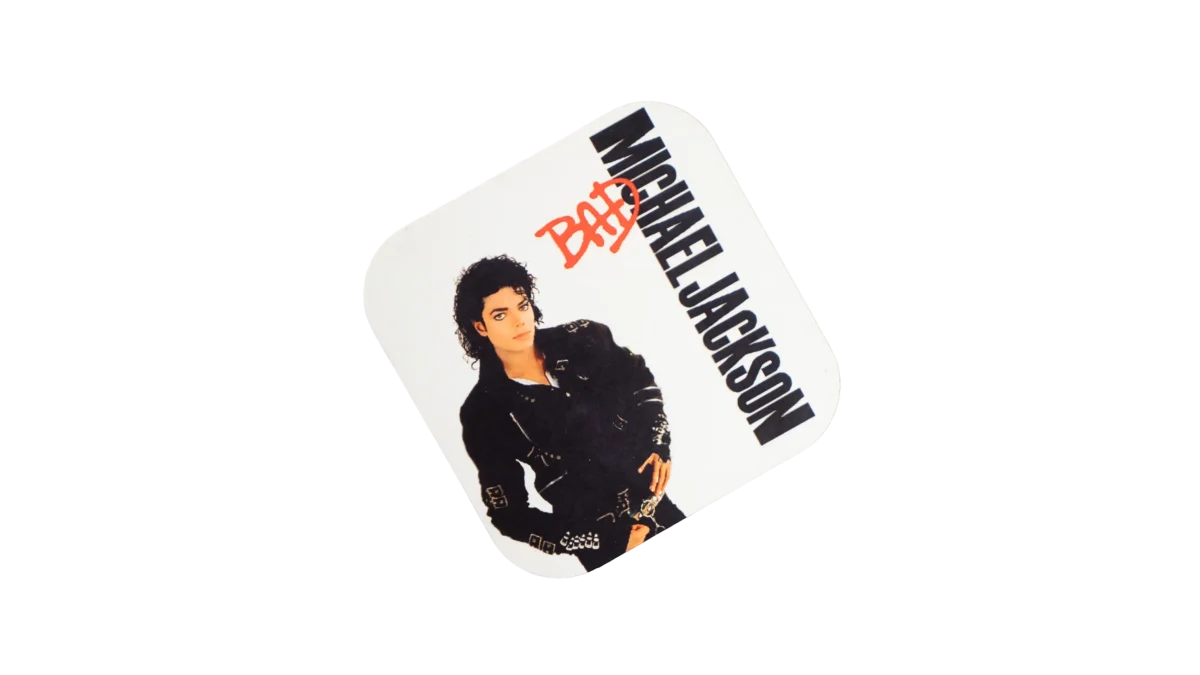 Michael Jackson Bad Coaster – Retro Hunts