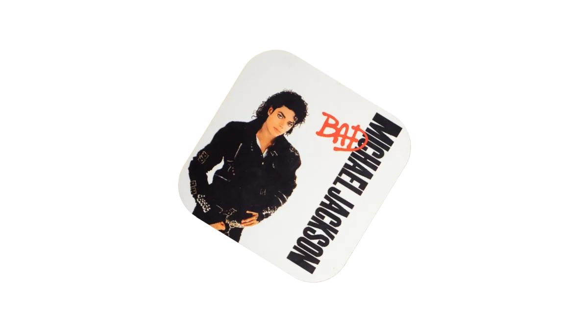 Michael Jackson Bad Coaster – Retro Hunts
