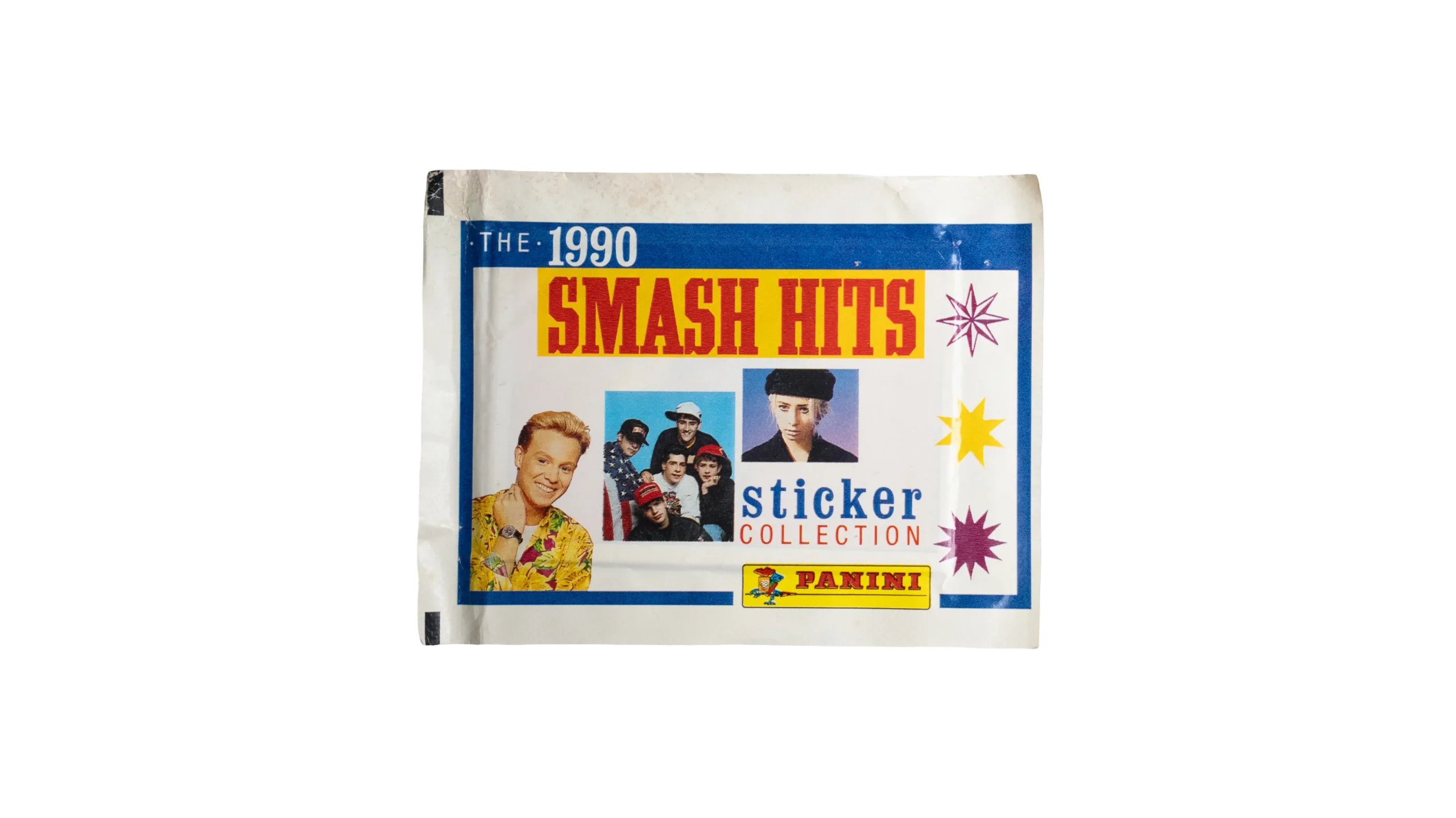 DSC04981 The 1990 Smash Hits Panini Sticker Pack - Image 1