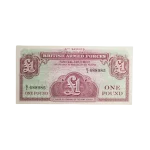 British Armed Forces One Pound Special Voucher