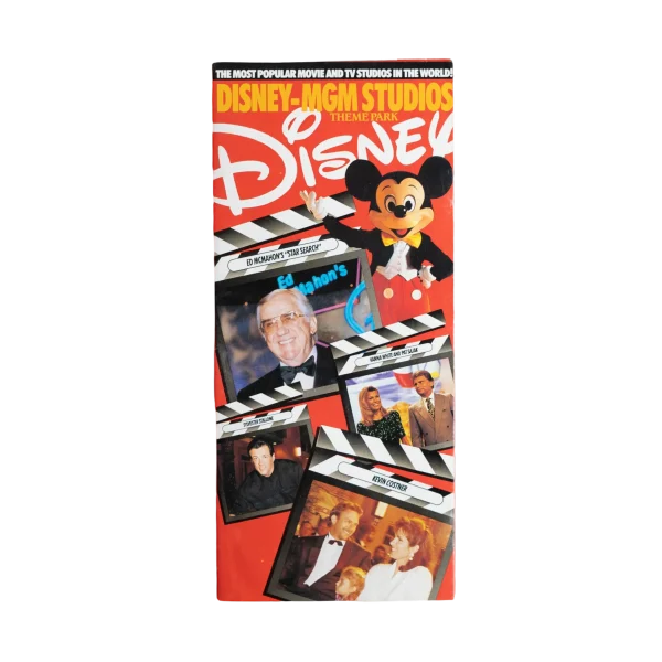 1990's Disney-MGM Studios Theme Park Flyer