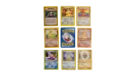 9 Pokémon Cards