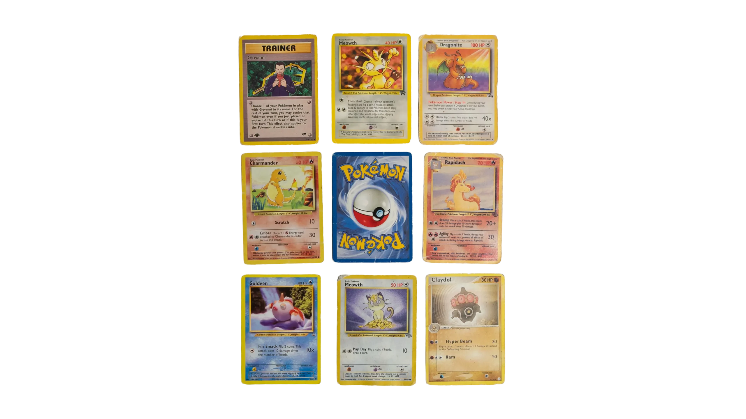 DSC03586 9 Pokémon Cards - Image 1
