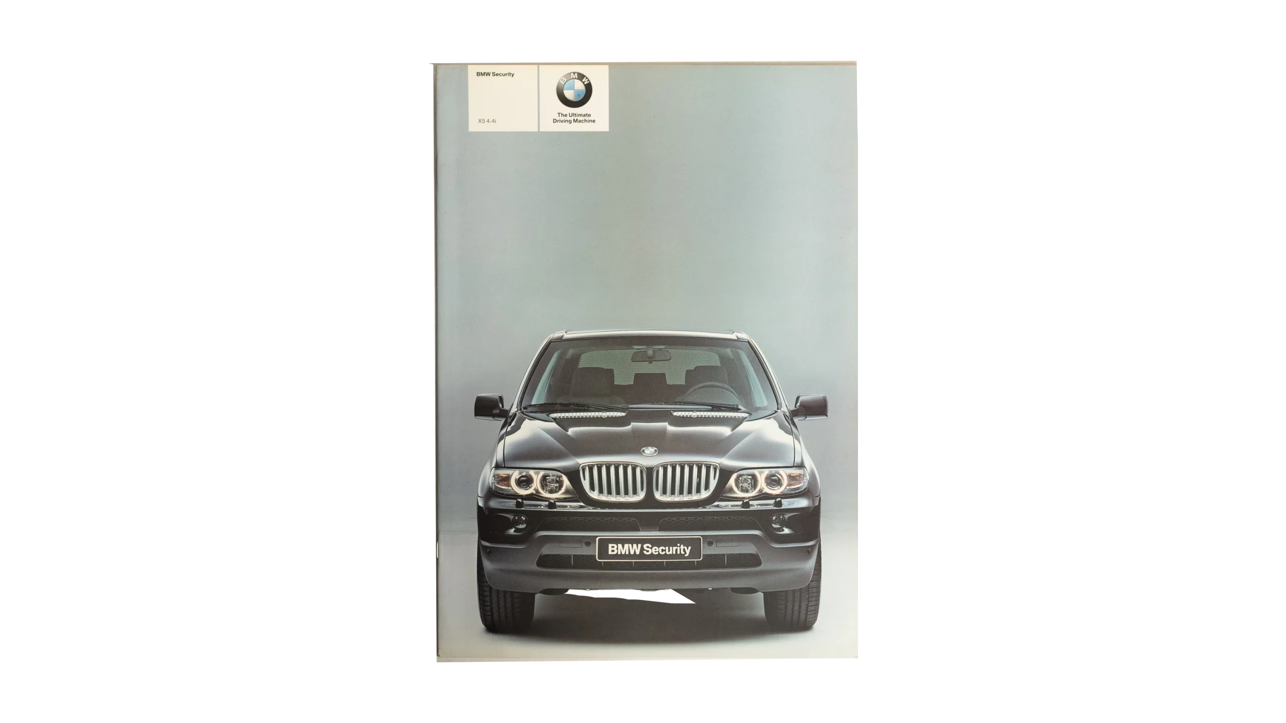 DSC04718 BMW X5 Security 2004 Brochure - Image 1