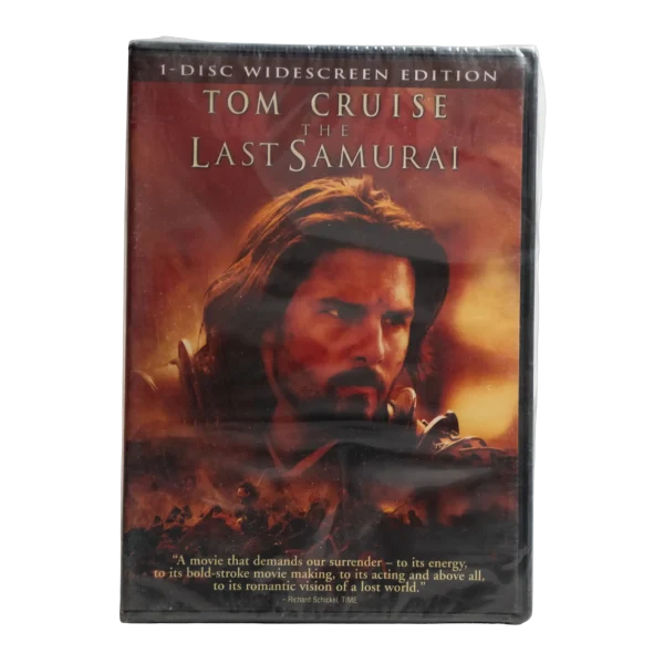 The Last Samurai 2003 DVD