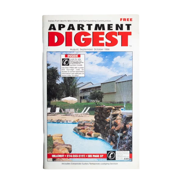 1994 Apartment Digest magazine