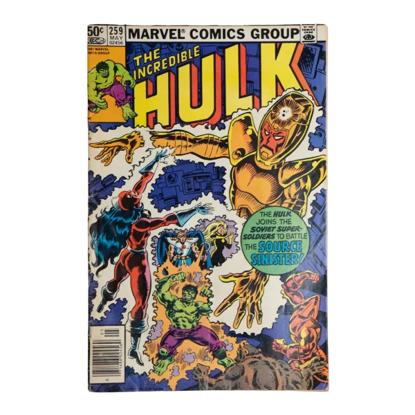 The Incredible Hulk #259 Marvel Comics 1981