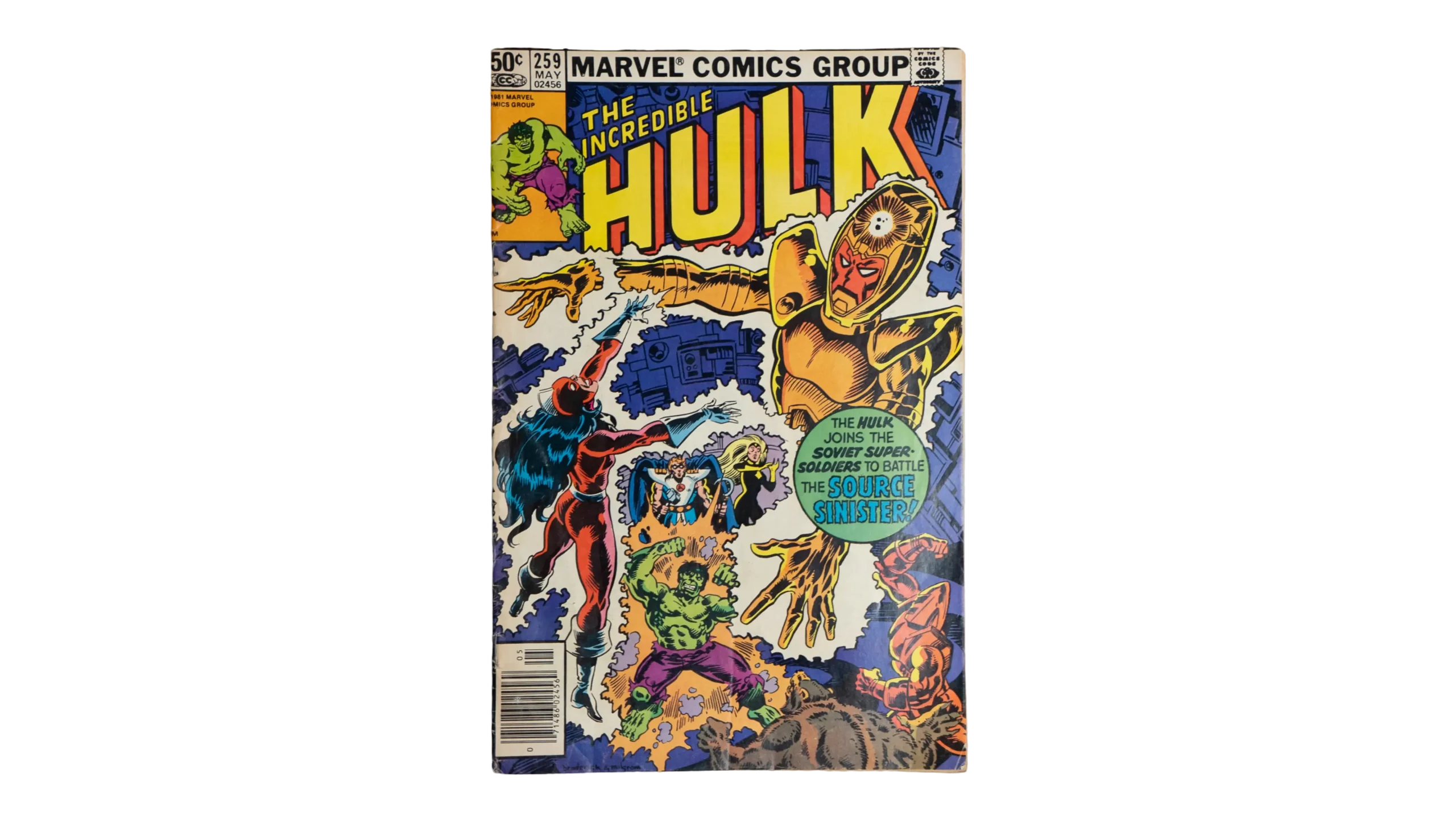 DSC05781 The Incredible Hulk #259 Marvel Comics 1981 - Image 1