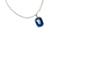 Queen Blue Asfour Crystal Necklace - Image 3