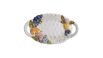 Basket Weave Ceramic Plate