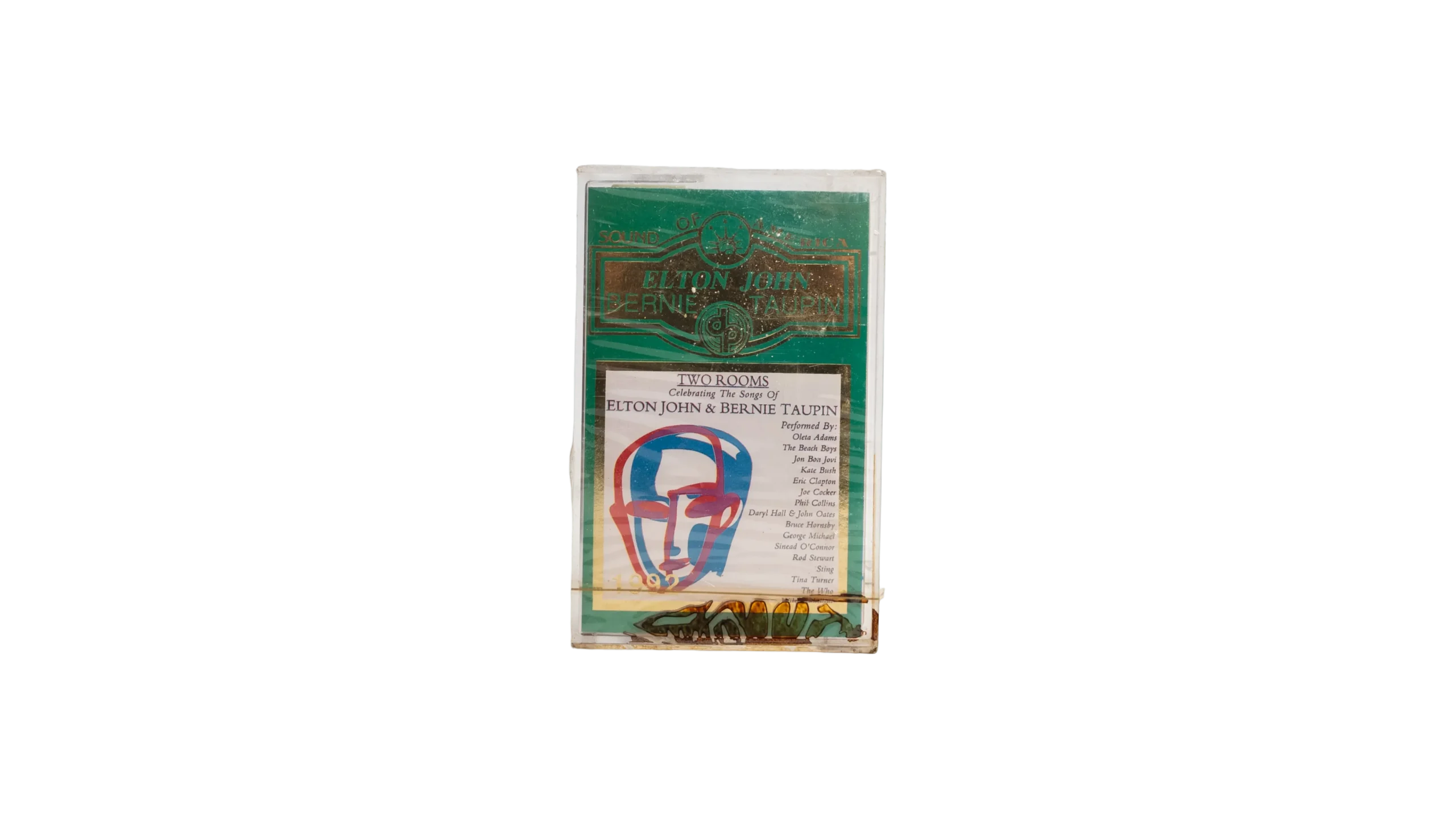 DSC02040 Elton John & Bernie Taupin Tribute 1991 Cassette Tape - Image 1