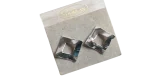 D’Orlan Diamond Shape Clip-On Earrings - Image 4