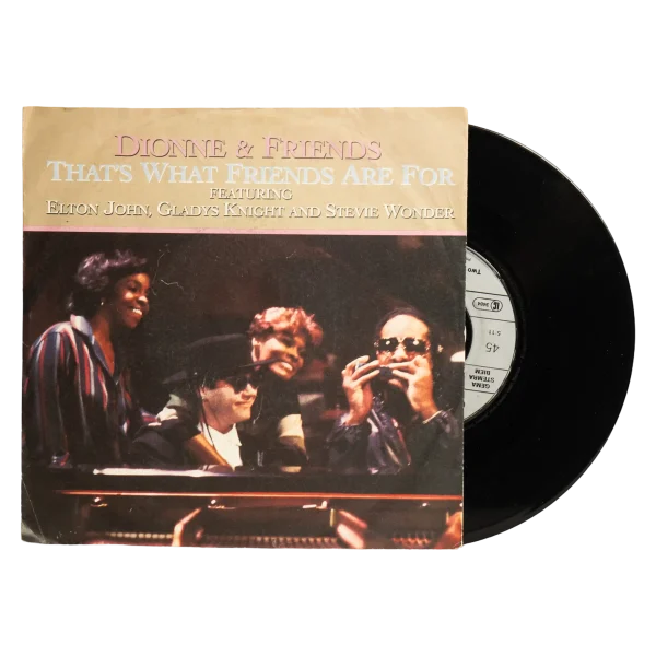 That's What Friends Are For 7" Vinyl Dionne & Friends 1985