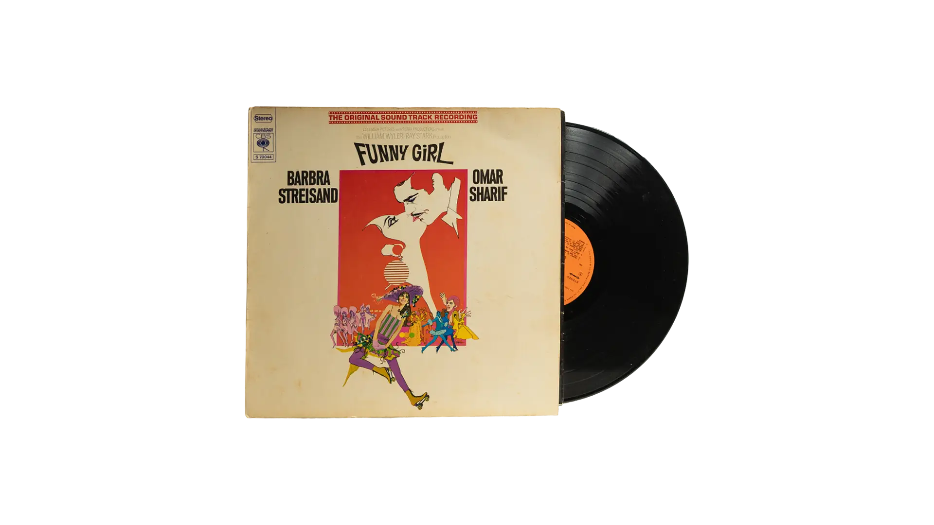 DSC00738 Funny Girl Soundtrack 12" Vinyl - Image 1