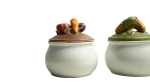 Ceramic Mini Soup Pots Set of 3 - Image 2