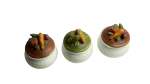 Ceramic Mini Soup Pots Set of 3 - Image 6