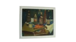 The Alchemist’s Table – Mid-Century Modern Still Life Oil Painting - Image 7