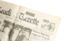 1983 Saudi Gazette Newspaper - Image 3