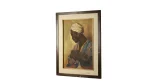 Orientalist Style "Man in Turban" Portrait Artwork - Image 3