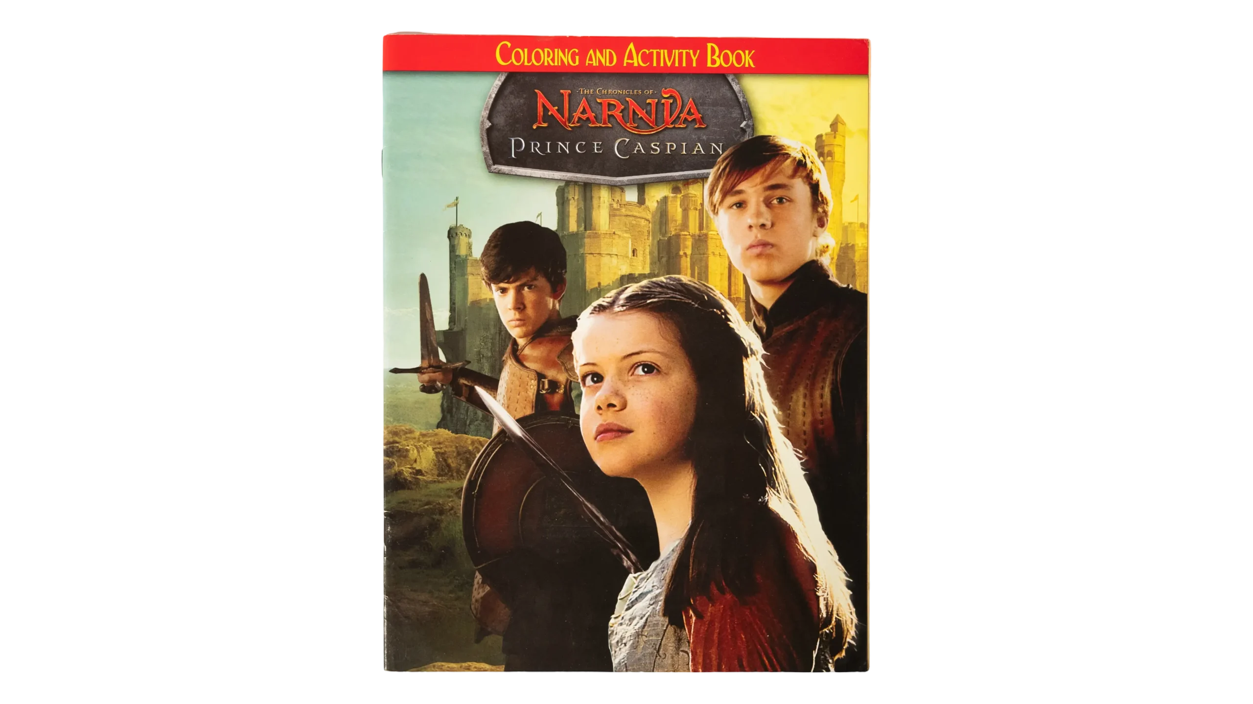 DSC01655 The Chronicles of Narnia: Prince Caspian 2008 Coloring and Activity Book - Image 1