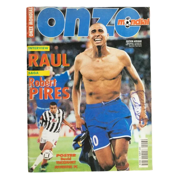2000 "David Trezegue" Onze Mondial Magazine #142