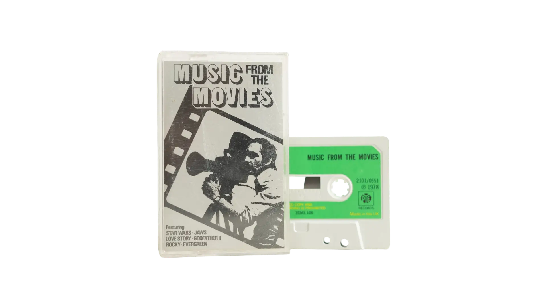 DSC02679 1978 Music From The Movies Cassette Tape - Image 1