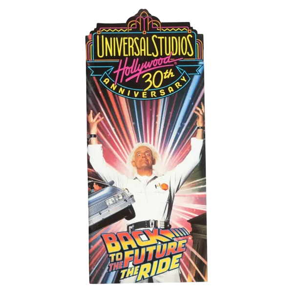 1994 Universal Studios 30th Anniversary Back to the Future "The Ride"