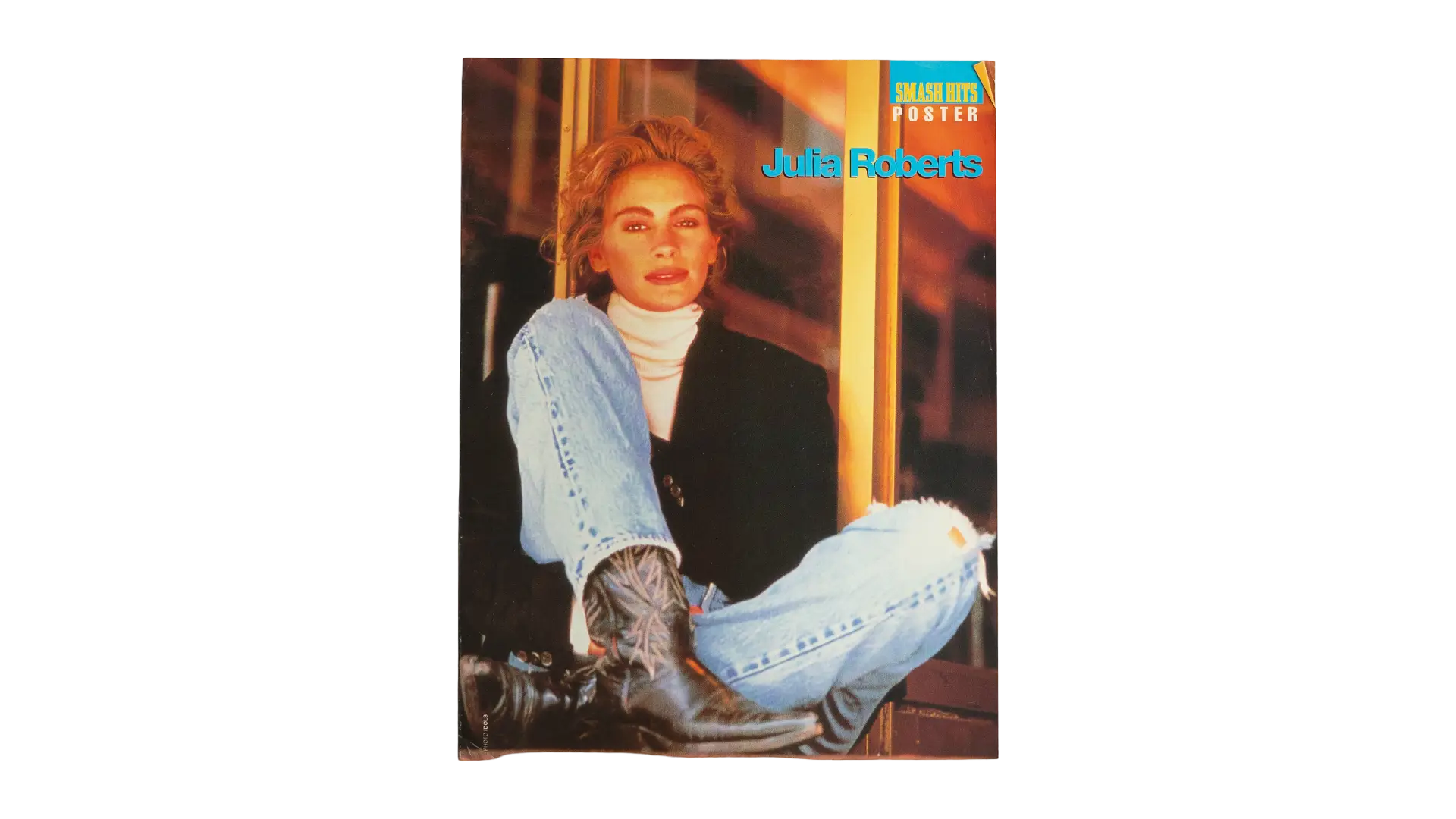DSC02971 Julia Roberts 90's Smash Hits Magazine Fold-Out Poster - Image 1