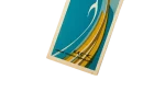 Kuwait Airways KAC Airline 70's Folding Network Route Map - Image 3