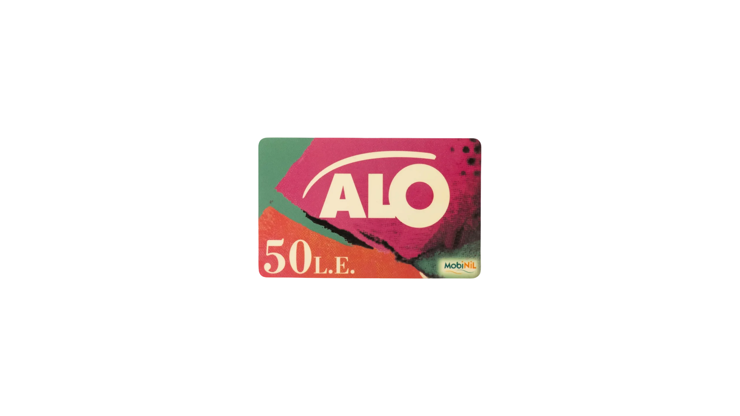 DSC03247 Mobinil ALO 50 L.E. Pre-Paid Scratch Card - Image 1
