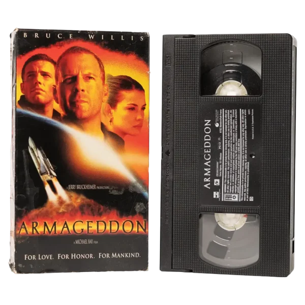1998 Armageddon Film VHS Tape