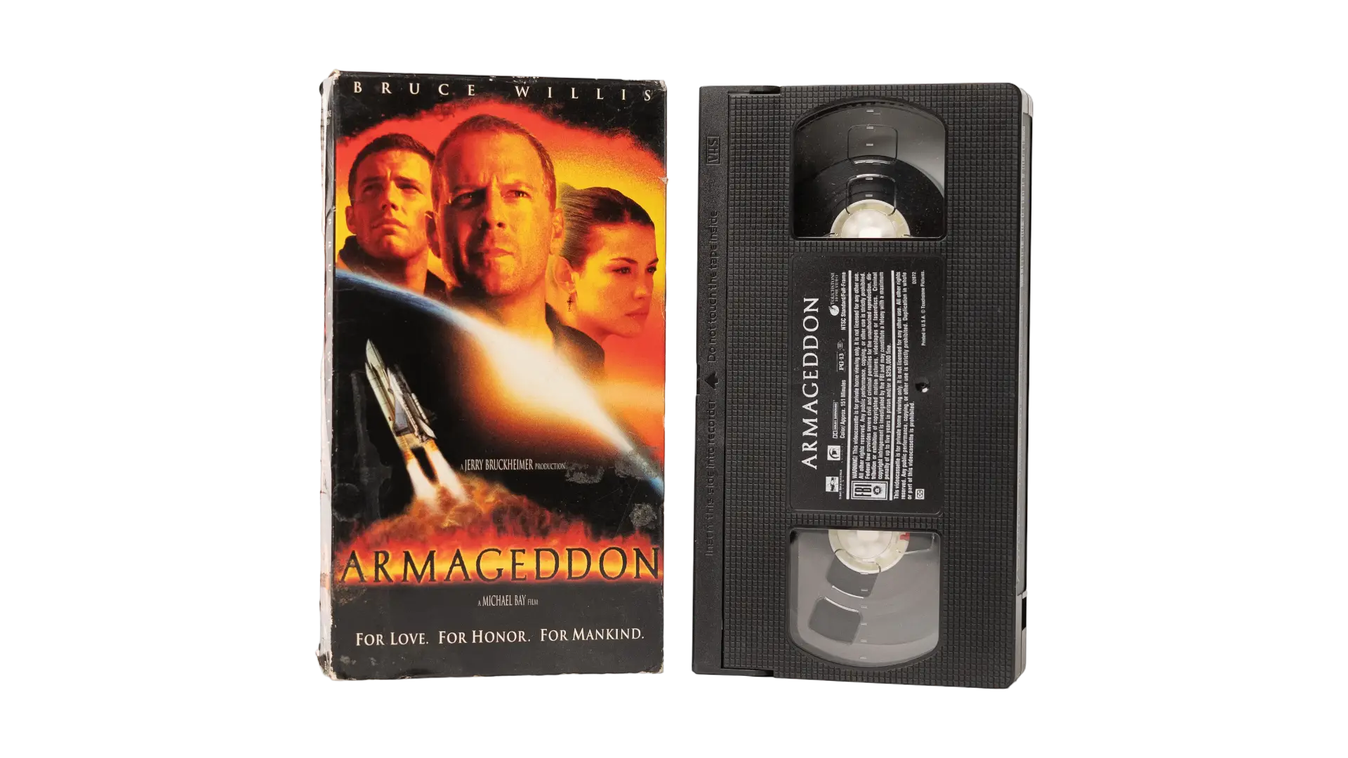 DSC03674 1998 Armageddon Film VHS Tape - Image 1