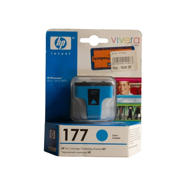 HP 177 Cyan Ink Cartridge