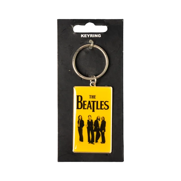 The Beatles Yellow Keychain - Apple Corps Official Merchandise